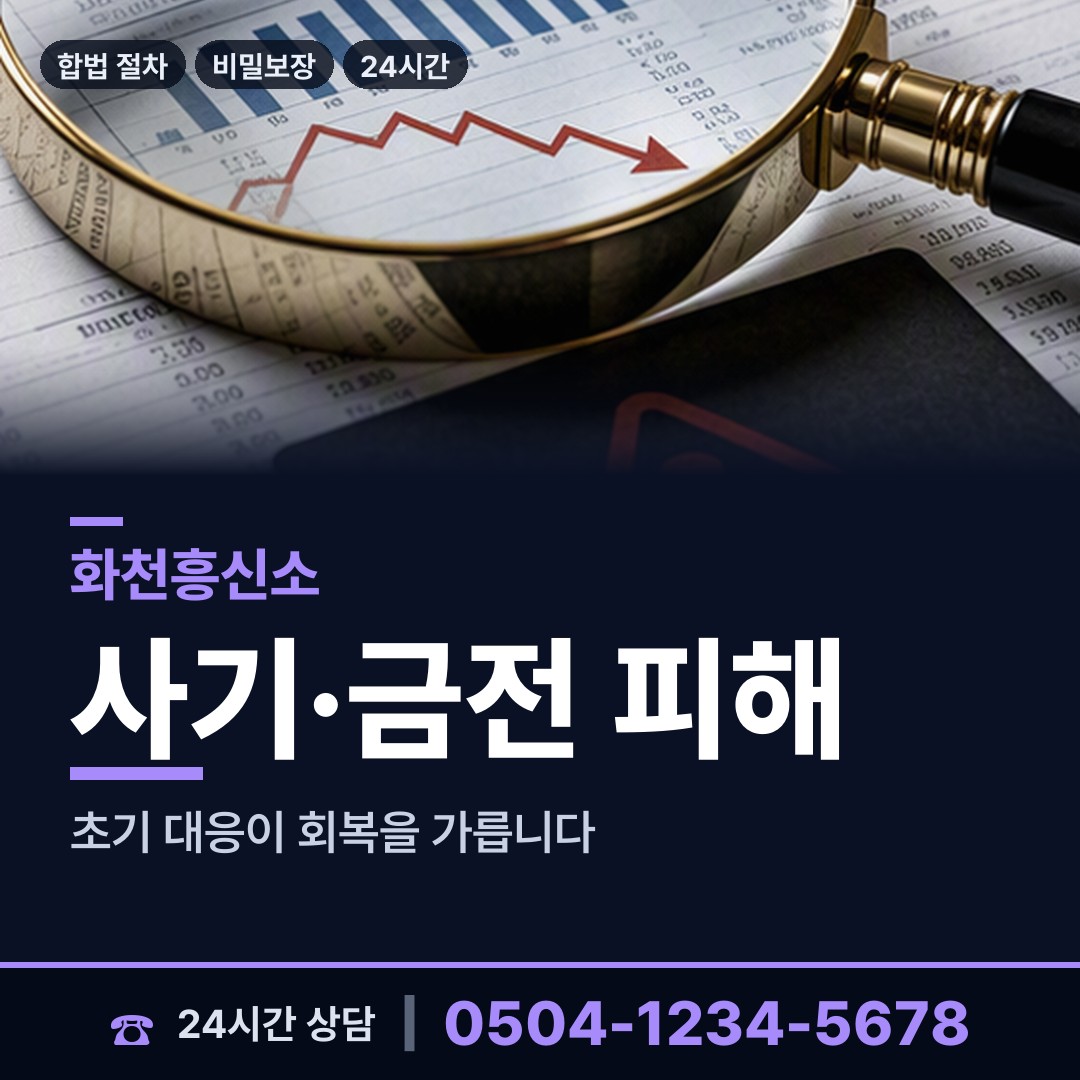 화천 상서면 이혼조사 상담 안내